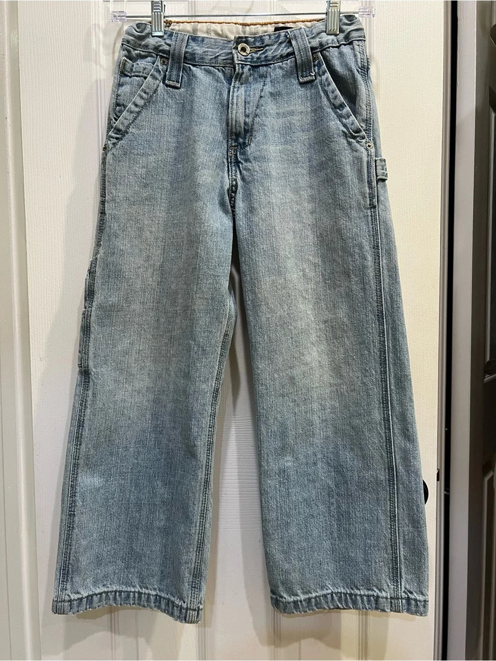 Levi's Light Blue Relaxed Wide-Leg Jeans